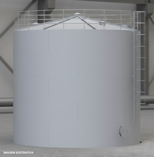 FerLoc - Reservatório Cilíndrico Apoiado