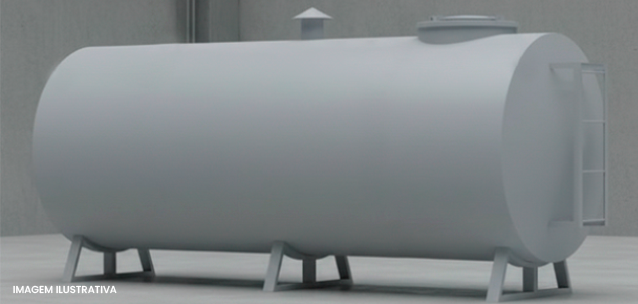 FerLoc - Reservatório Cilíndrico Horizontal